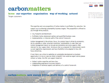 Tablet Screenshot of carbonmatters.nl